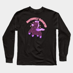 Exhausted Long Sleeve T-Shirt